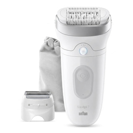 Braun Silk-épil 7 Wet & Dry Epilator SE7-041 with 2 attachments