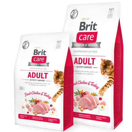 Brit Care Cat Grain-Free Adult Activity Food – 2kg