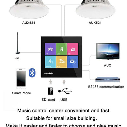 DSPPA Bluetooth High-Fidelity Digital Music Speaker / DM837W