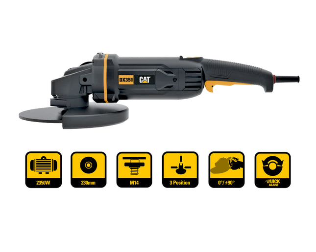 DX351صاروخ 9انش 2350 واط كتربلر