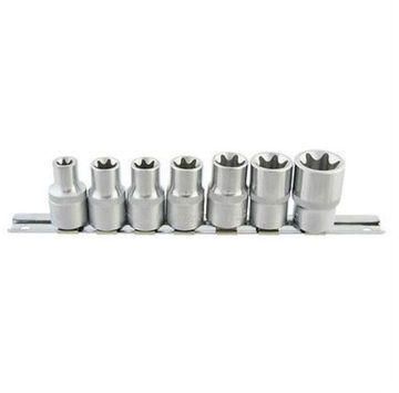 7-Piece Star Spline Socket Set - INGCO