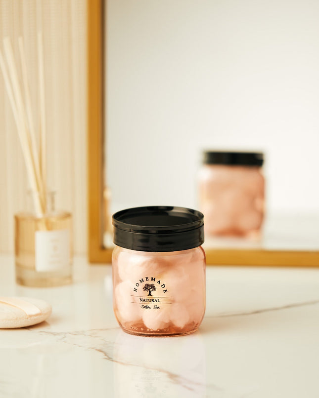 Pamukkale Glass Cotton Pad Container 425 ml