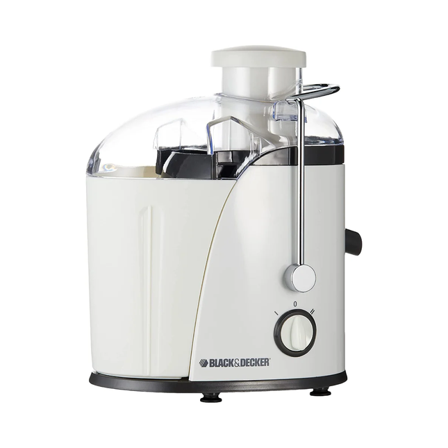 عصارة فواكة سعة 1.3 لتر من الفولاذ المقاوم للصدأ قوة 400 واط من Black & Decker