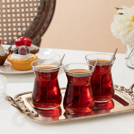 مجموعة أكواب الشاي فرانسيسا 6 قطع من مدام كوكو