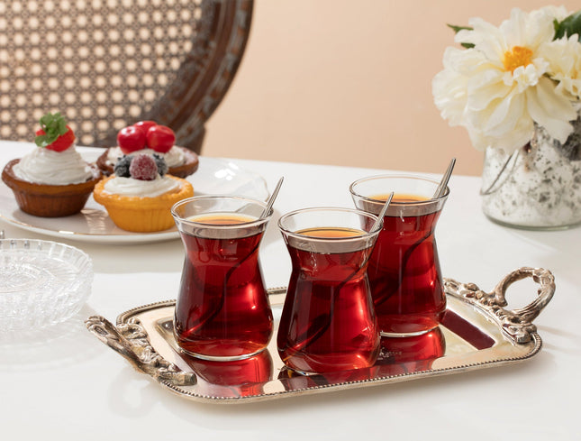 Madame Coco Francisa Tea Cup Set, 6 Pieces