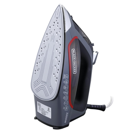 مكواة بخار بـ قاعدة من  سيراميك قوة 2200 واط ماركة Black & Decker