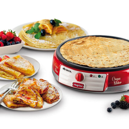 صانعة كريب من Ariete Party Time - أحمر