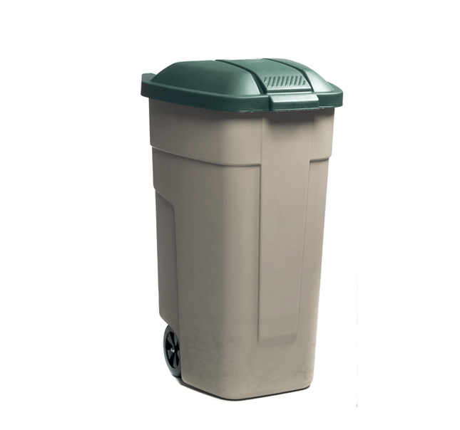 Curver Waste Bins Waste Bin Beige 110 L سلة نفايات 110 لتر