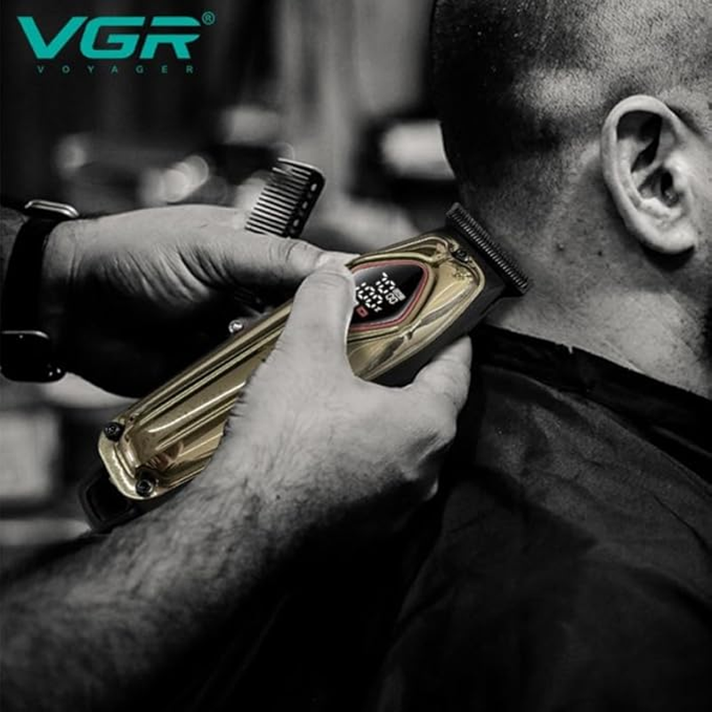ماكينة حلاقة رجالية بـ شفرا من السيراميك وسرعة 7000 دورة في الدقيقة - VGR | VGR ماكينة حلاقة رجالية بـ شفرا من السيراميك وسرعة 7000 دورة في الدقيقة - VGR | VGR