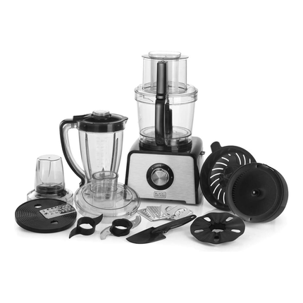 محضرة طعام احترافية 4 بـ 1 بقوة 800 واط و41 وظيفة متعددة ماركة Black & Decker