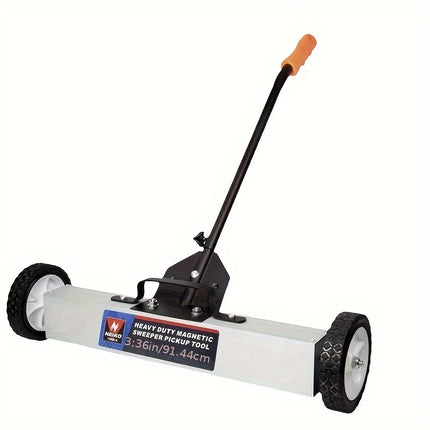 مكنسة أرضية مغناطيسية يدوية بطول 36 بوصة