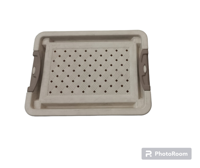 صندوق تخزين رتان صغير