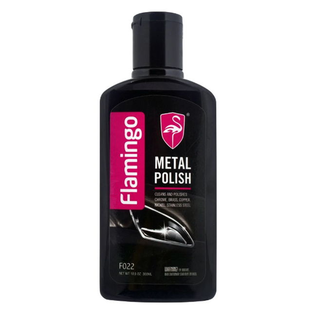 ملمع ومنظف الكروم والنحاس وستانلس ستيل للسيارة ماركة FLAMINGO