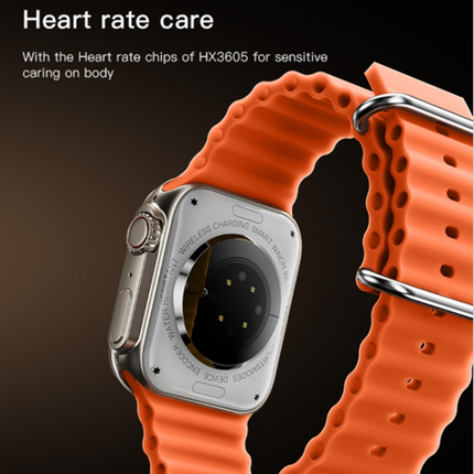 ساعة يد ذكية رياضية نسخة "2 Apple Ultra" ماركة YESIDO - موديل IO19