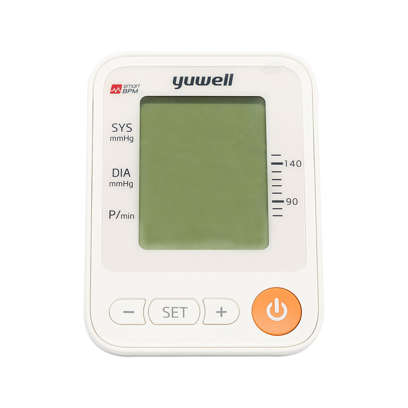 جهاز قياس الضغط الالكتروني يعمل بالكهرباء والبطاريات من YUWELL موديل YE650A |