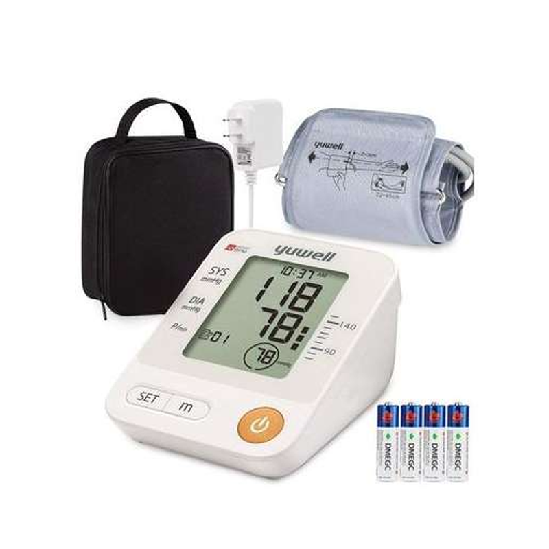 جهاز قياس الضغط الالكتروني يعمل بالكهرباء والبطاريات من YUWELL موديل YE650A | جهاز قياس الضغط الالكتروني يعمل بالكهرباء والبطاريات من YUWELL موديل YE650A |