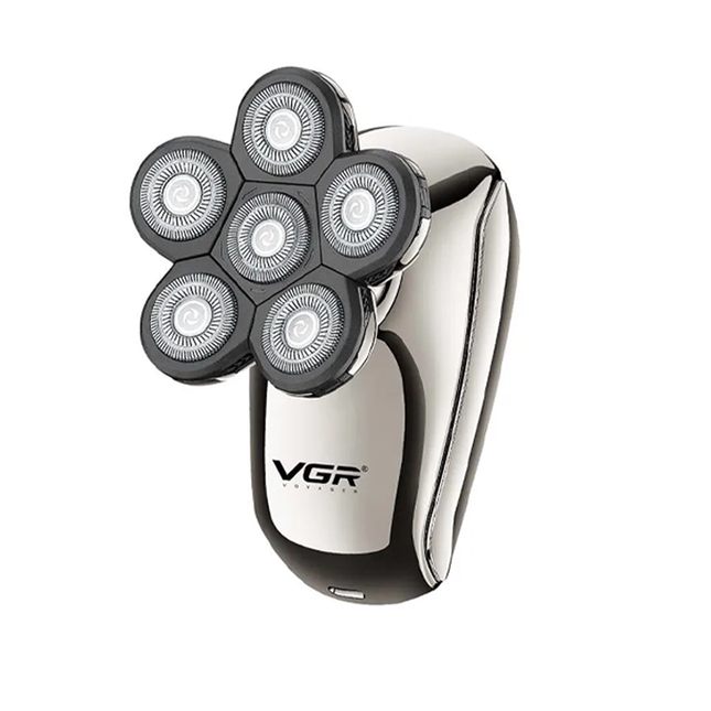ماكينة حلاقة لاسليكة رجالية 5 بـ 1 تعمل على الشحن ماركة VGR - موديل V-320