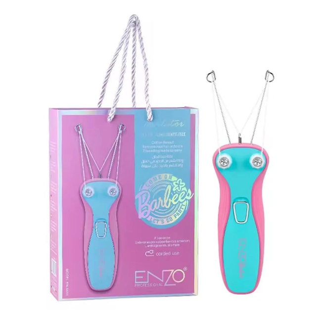 ماكينة خيط لإزالة شعر الوجه بدون آلام بـ تصميم حديث ماركة ENZO موديل EN-6091