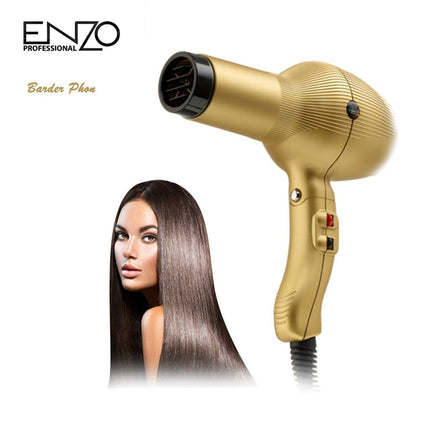 سشوار مجفف الشعر بلون ذهبي مميز ماركة ENZO الايطالية- EN-8895