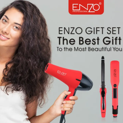 بكج العروسة انزو enzo بروفيشنال الايطالية 3 في 1 للشعر -  en-6306