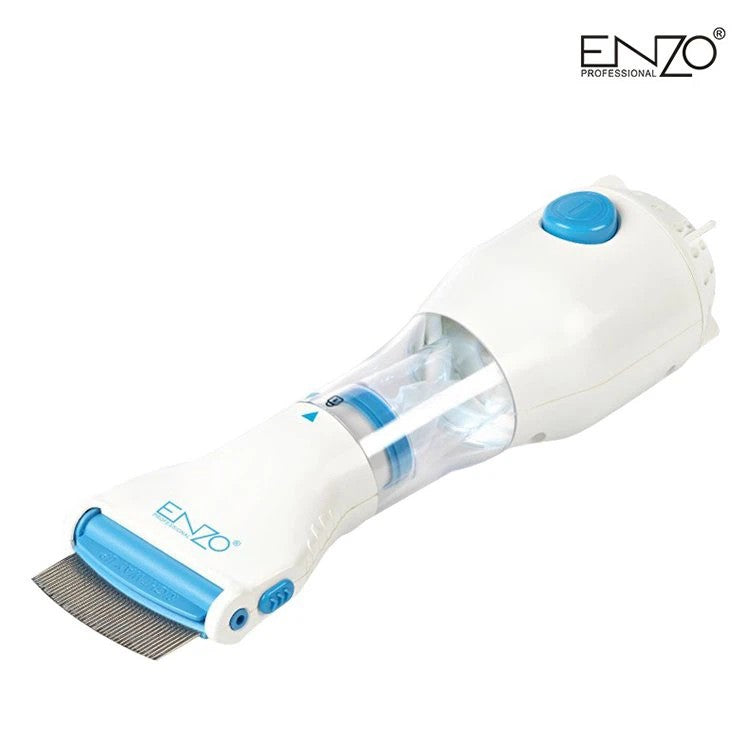 جهاز ازالة القمل والصيصان من الشعر بدون مواد كيميائية ماركة Enzo الايطالية | ENZO