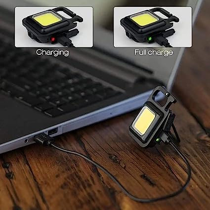 مصباح يدوي LED صغير الحجم بسطوع 1000 لومن قابل لاعادة الشحن