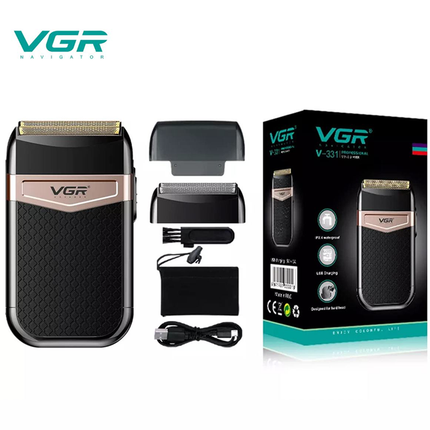 ماكينة حلاقة فاخرة من VGR لحلاقة الذقن والأماكن الحساسة - V-331