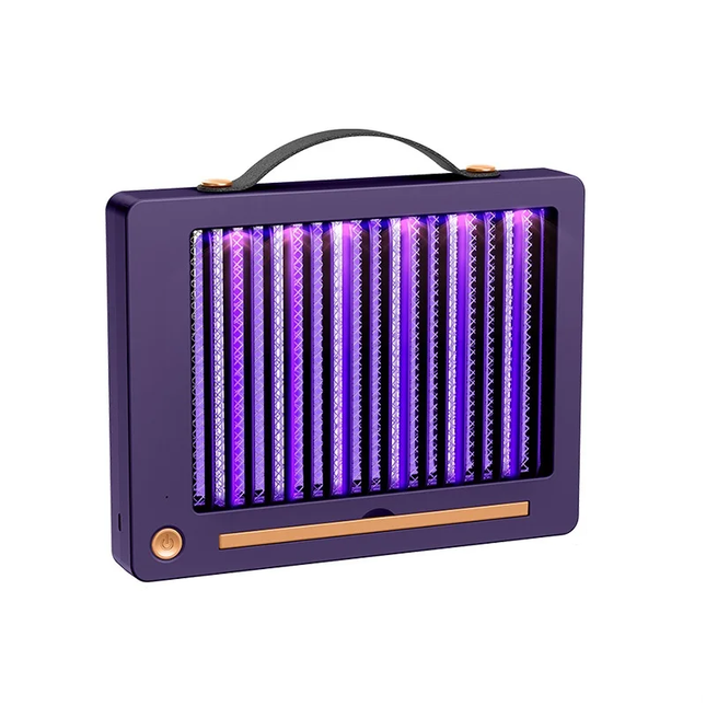 ناموسية/صاعقة لقتل الحشرات الطائرة والمزعجة تعمل على الشحن مع ضوء LED