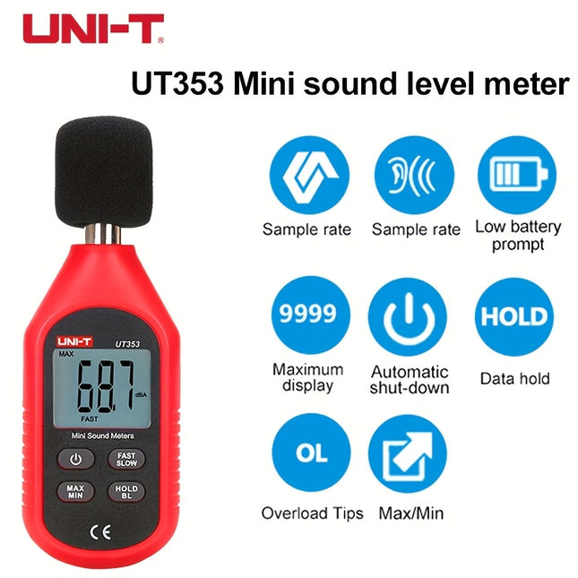 مقياس مستوى الضوضاء الرقمي UNI-T