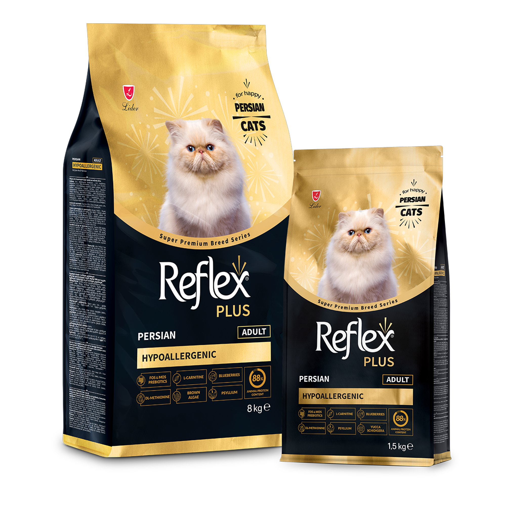 Reflex Plus Persian Adult Cat Food 1.5Kg |