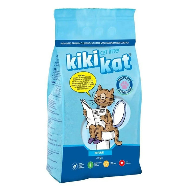 Kiki Kat Cat Litter – Natural 10L
