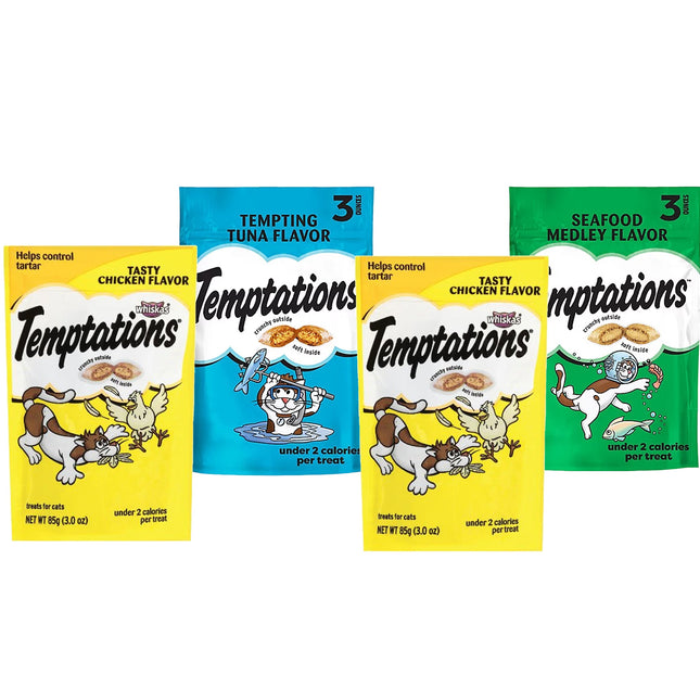 Temptations  85g 4 Bags