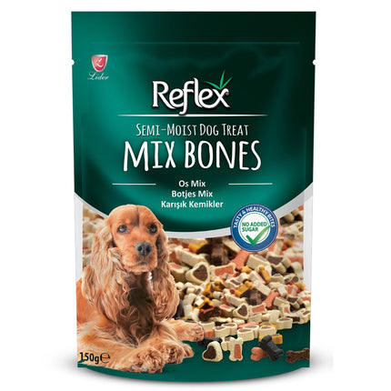 Reflex Semi-Moist Mix Bones Dog Treats with Lamb