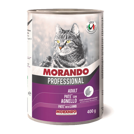 Morando ADULT PATÈ WITH LAMB 400g