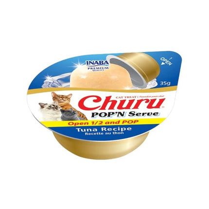 Inaba Churu POP'N Serve Tuna Recipe Cat Treat 2 pcs