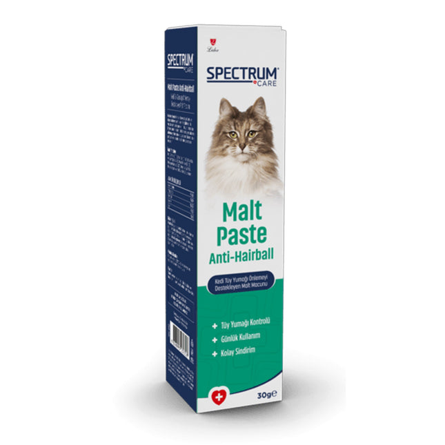 Spectrum Anti-Hairball Cat Hairball Remedy Malt Paste 30G