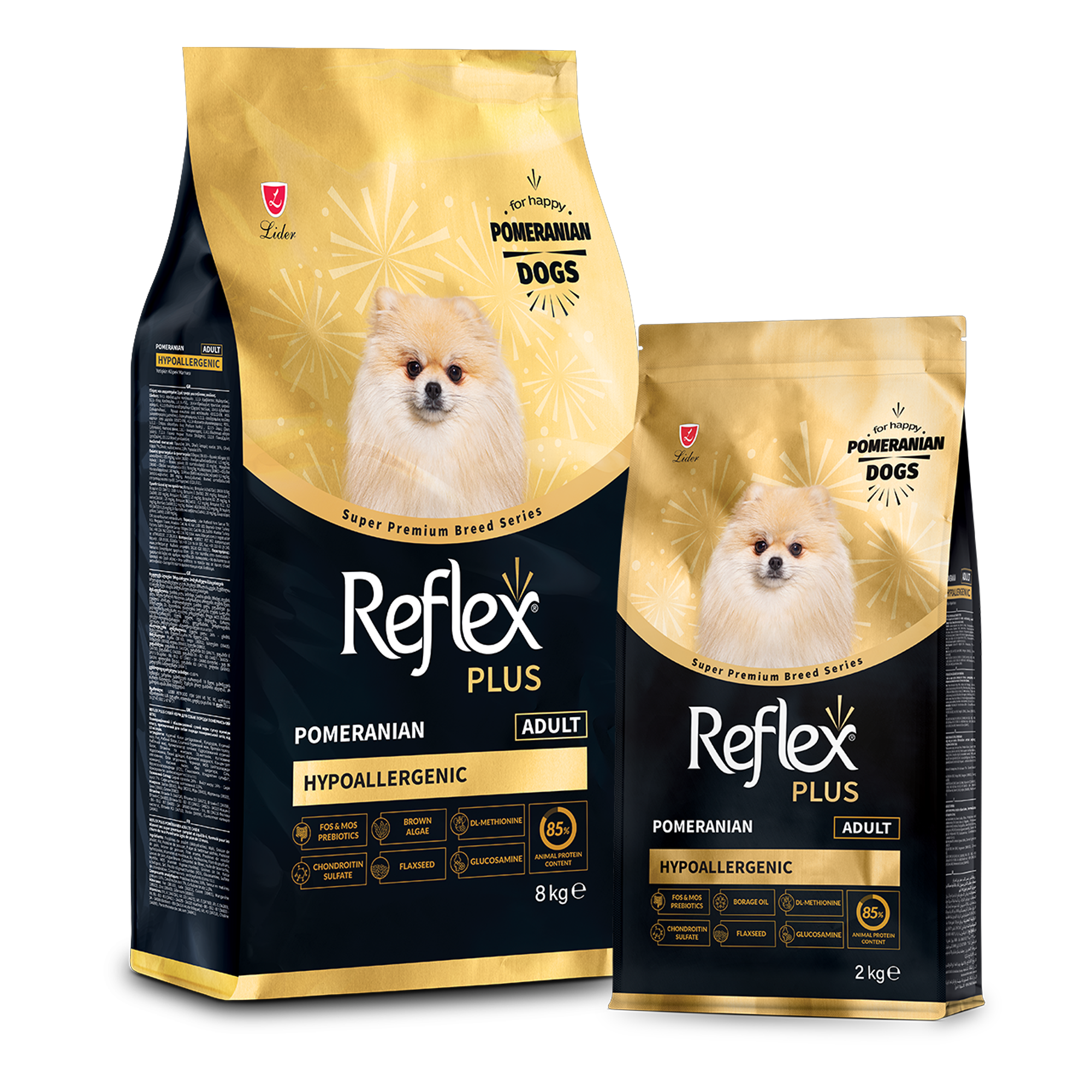 Reflex Plus Pomeranian Adult Dog Food 2Kg |
