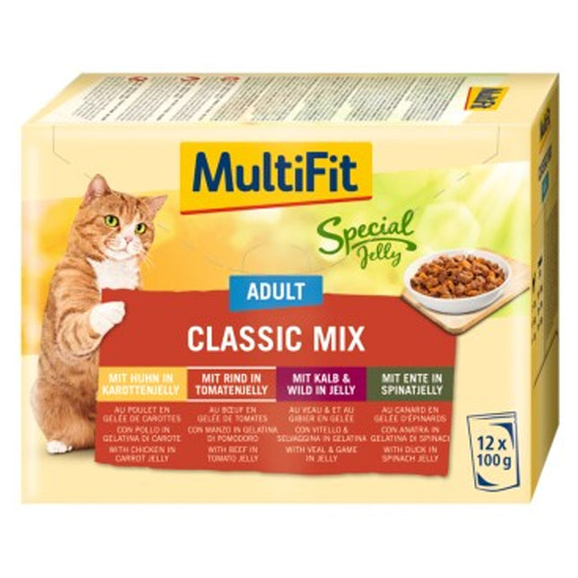 MultiFit Adult Special Jelly Classic Mix Multipack 12x100g