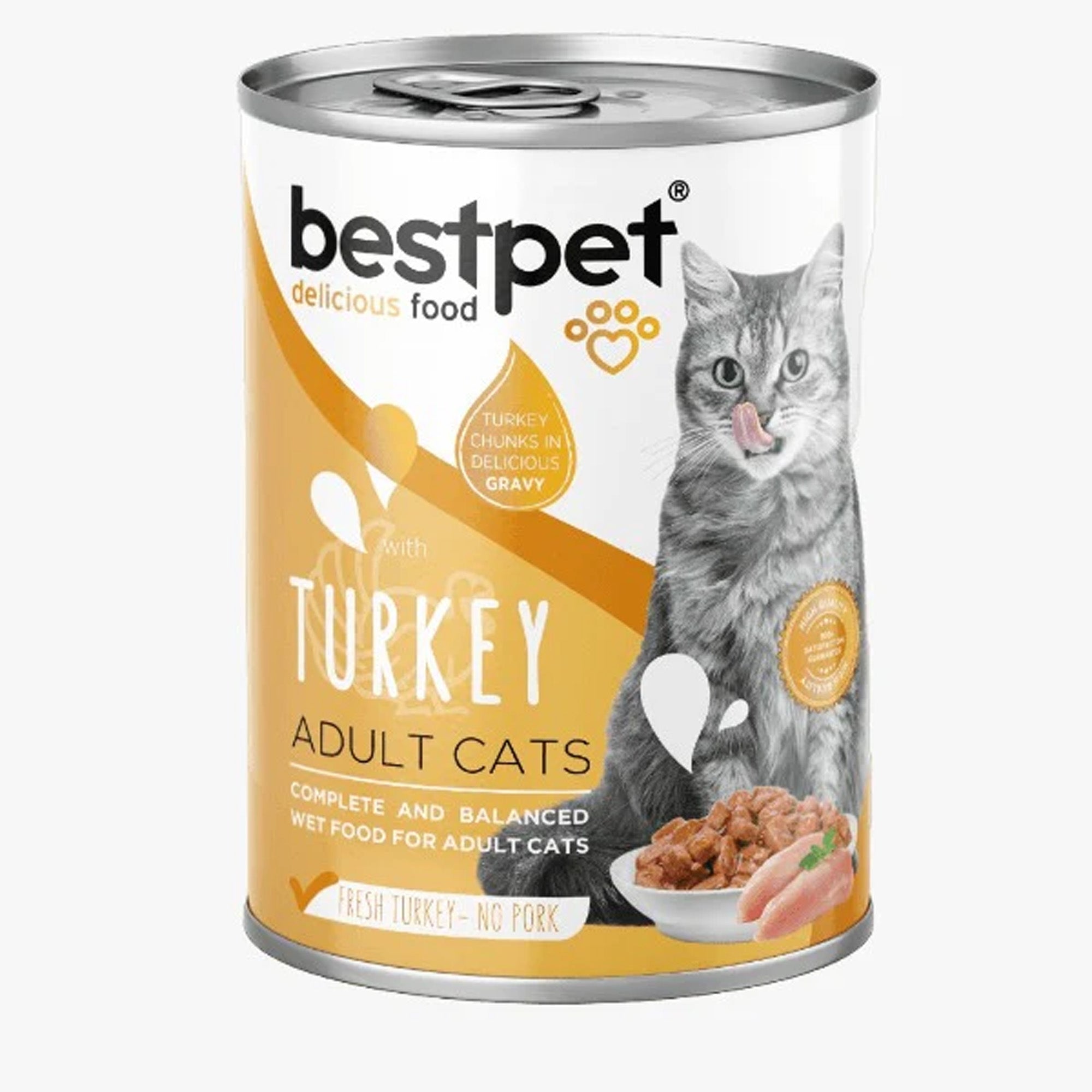 Bestpet Cat Food Turkey 400g |