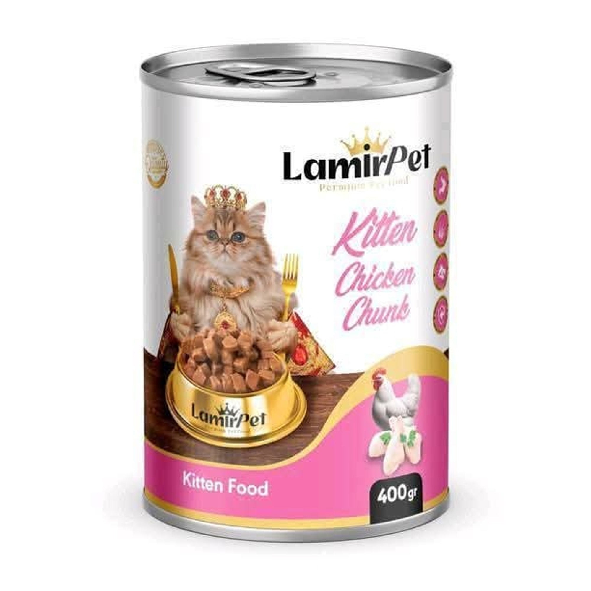 Lamirpet Kitten Chicken Cat Food 400g |