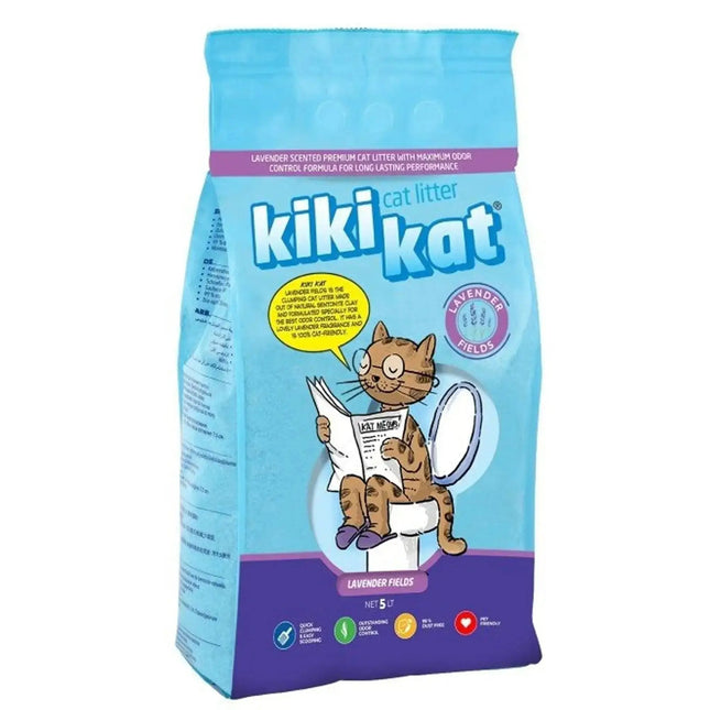 Kiki Kat Cat Litter – Lavender Fields 5L