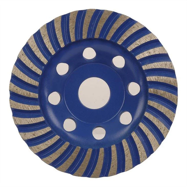 قرص جلخ كأس الماس - أسنان توربو رو | 115 × 22.2 مم