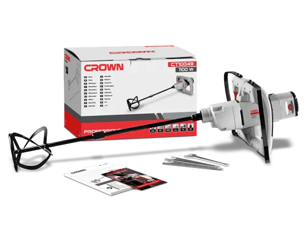 درل خلط دهان كراون 1100 واط مع خفاقة مرفقة | CT10049