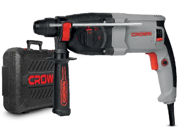 درل همر خفيف 2 كيلو 650 واط مع طقم ريش كراون | CT18180-BMC | Crown درل همر خفيف 2 كيلو 650 واط مع طقم ريش كراون | CT18180-BMC | Crown