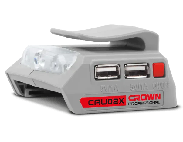 شاحن بطارية USB لاسلكي 20 فولت كراون | CAU02X | Crown شاحن بطارية USB لاسلكي 20 فولت كراون | CAU02X | Crown