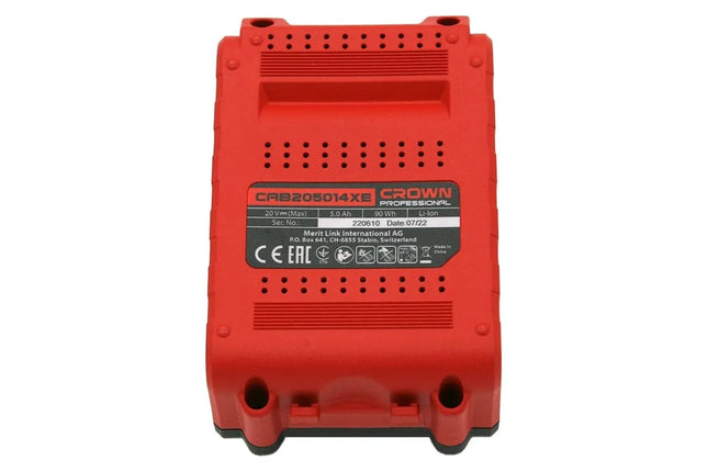 بطارية ليثيوم أيون 5 أمبير 20 فولت كراون | CAB205014XE