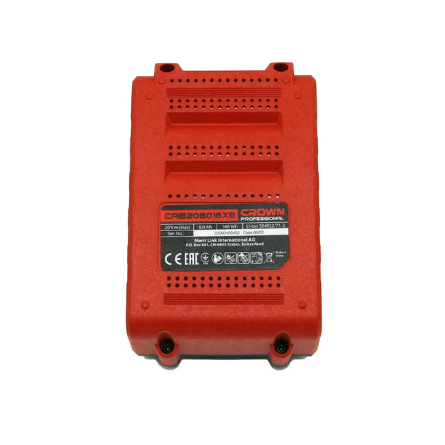 بطارية ليثيوم أيون 8 أمبير 20 فولت كراون | CAB208016XE