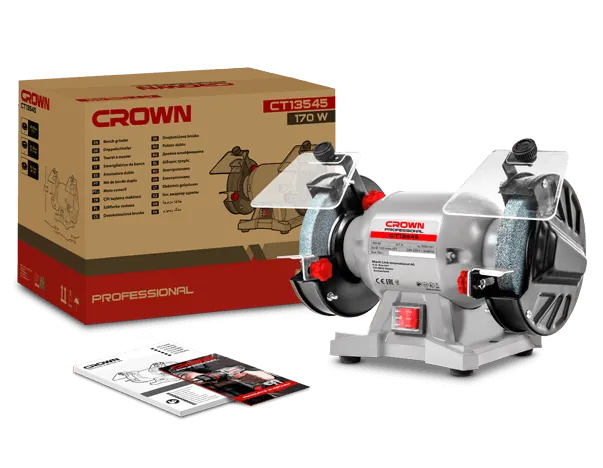 ماكنة جلخ 5 انش 170 واط | CT13545 | Crown ماكنة جلخ 5 انش 170 واط | CT13545 | Crown