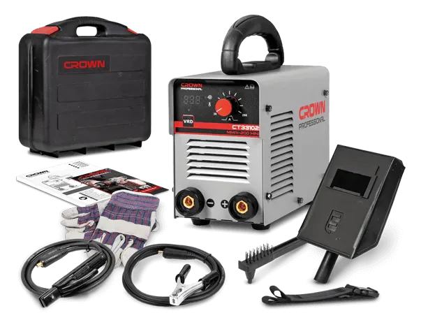 ماكنة لحام انفيرتر مع طقم 150 أمبير كراون | CT33102 IMC