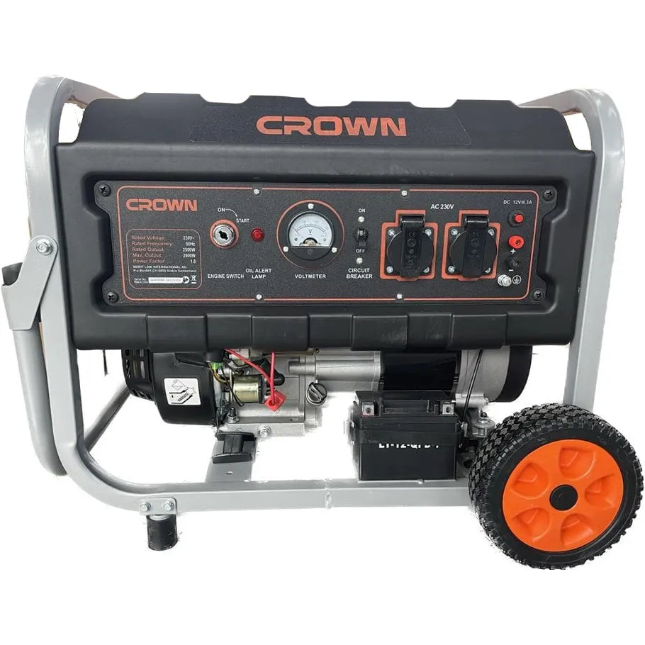 مولد كهربائي بالبنزين 3000 واط كراون | CT34077WE | Crown مولد كهربائي بالبنزين 3000 واط كراون | CT34077WE | Crown